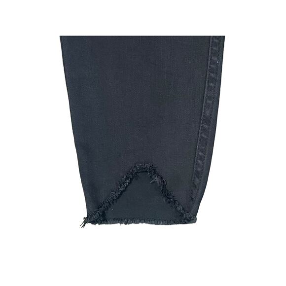 Kut from the Kloth Connie Fab Ab Ankle Skinny Jeans Women's 10 Raw Hem Black - Picture 6 of 9